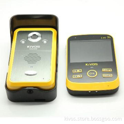 KIVOS Wireless Door Phone Doorbell Intercom with Touch Key Camera